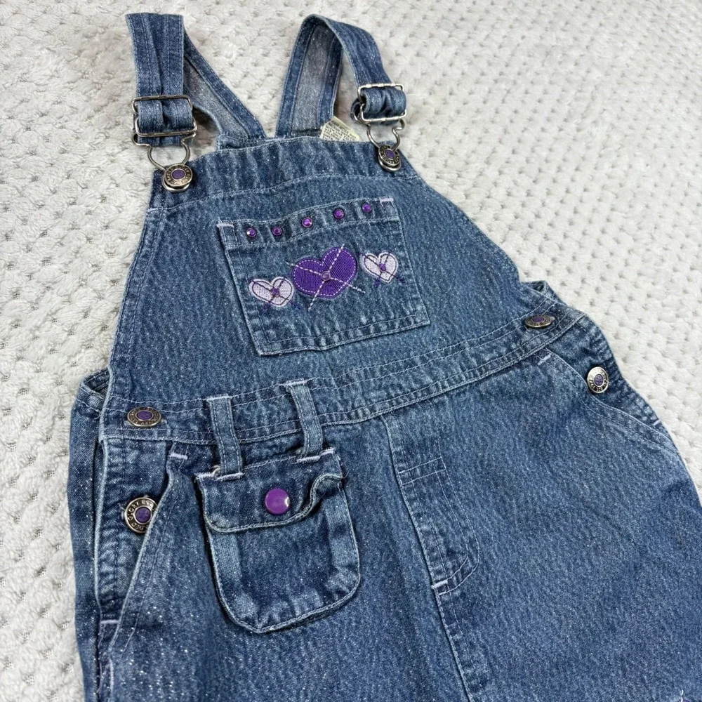 Vintage faded glory overall dress size 4 girls